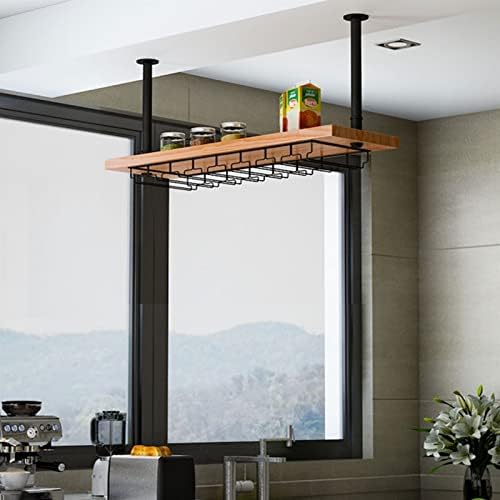 KOHARA Wall-Mounted Wine Rack with Floating Shelves 1