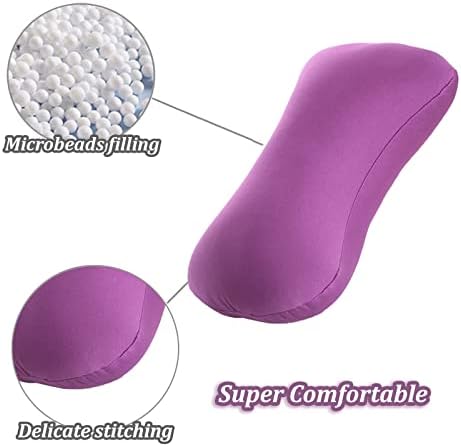 2 Pack Midremer Microbead Neck Pillow with Cervical Support