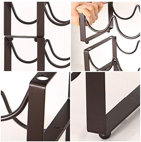 Muellery 3-Bottle Freestanding Wine Rack