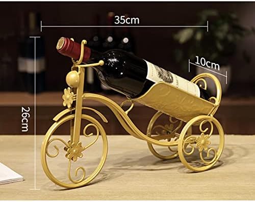 JUSHZ Freestanding Wine Rack 35x10x26cm Silver