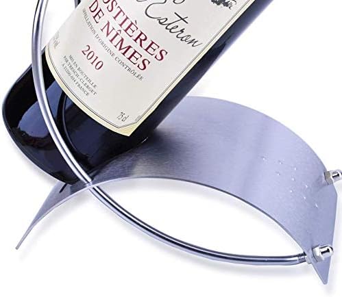 KINTEOK Freestanding Wine Rack - Stainless Steel Storage Holder