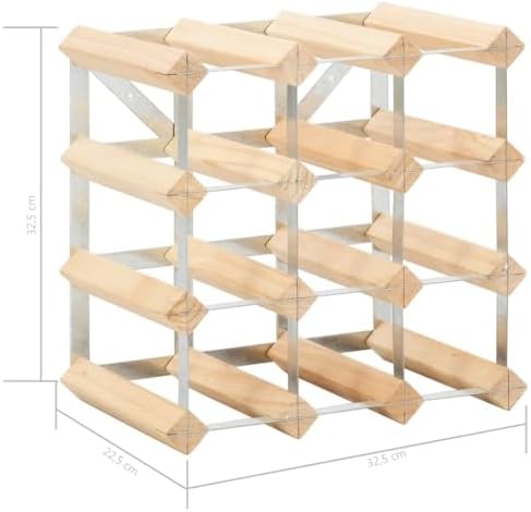 CUMYZO Wine Rack for 12 Bottles