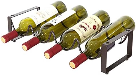 GANYKQ Freestanding Stackable Wine Rack