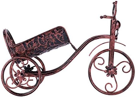 XPSSJMU Freestanding Tricycle Wine Rack