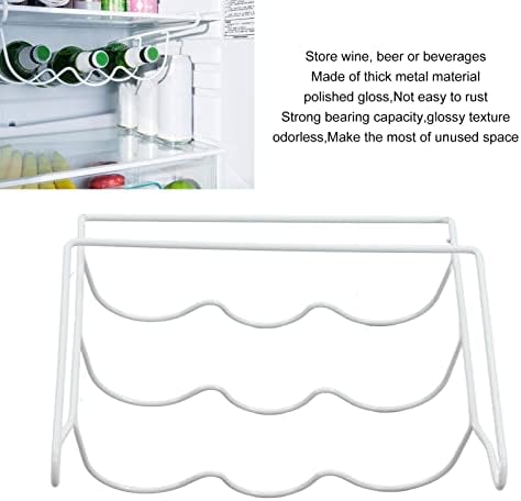 Cyrank Freestanding Wine Rack for Fridge