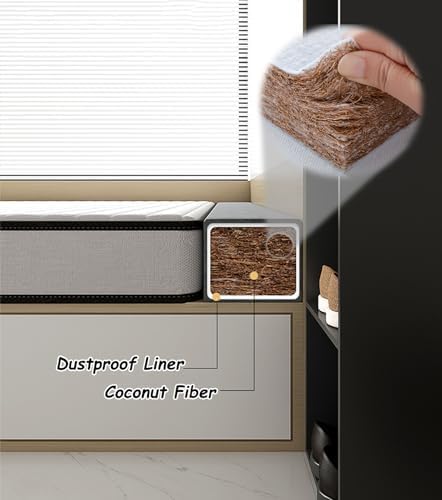 NEVKA Coconut Fiber Bed Gap Filler with Velvet Cover