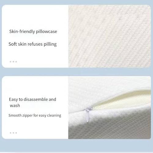 YHZEXUDA Natural Latex Cervical Pillow for Neck Pain Relief 1