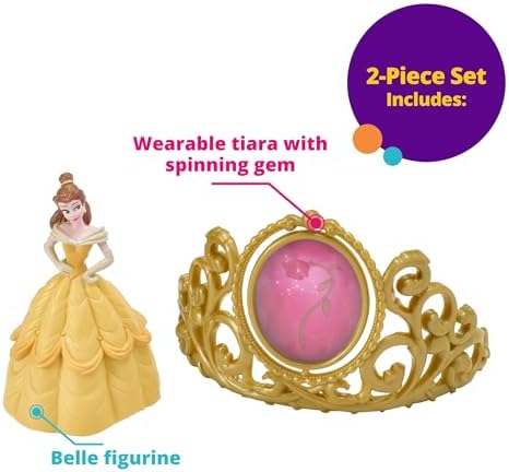 DecoSet Disney Princess Belle Cake Topper 2-Piece Set