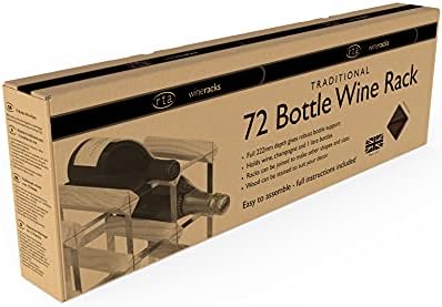 RTA Traditional Wine Rack - 72 Bottle Storage