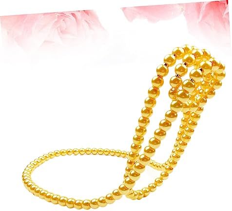 Creative Pearl Necklace Wine Rack Freestanding