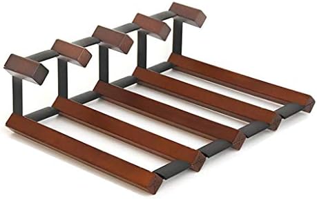 Wooden Metal Wine Rack 4-5 Bottle Capacity