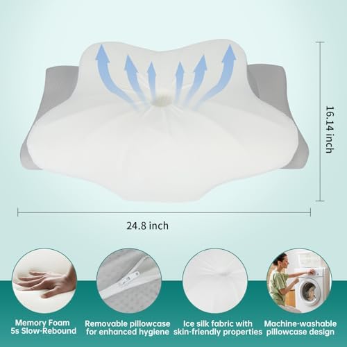 DreemCore Cervical Neck Pillow for Pain Relief