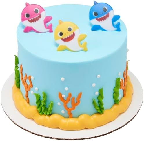 DecoPac Pinkfong Baby Shark 24 Cupcake Toppers 1