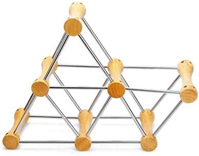 Stainless Steel Wine Rack for Bar Cart Decor