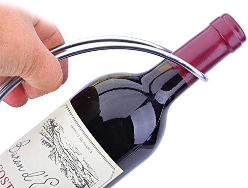 KINTEOK Freestanding Wine Rack - Stainless Steel Storage Holder