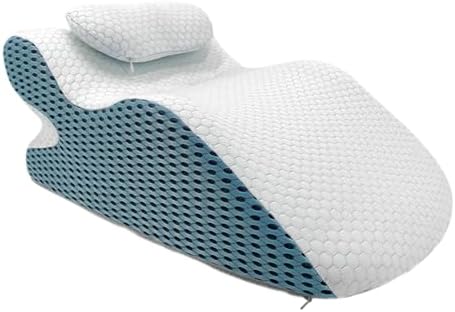 Face Down Pillow with Neck Support for Sleeping and Movies