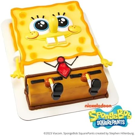 DecoSet SpongeBob SquarePants Cake Topper 5-Piece Set 1