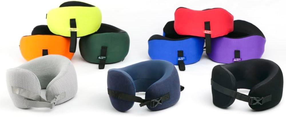 C CUSHION LAB Travel Pillow with 360 Face Cradle