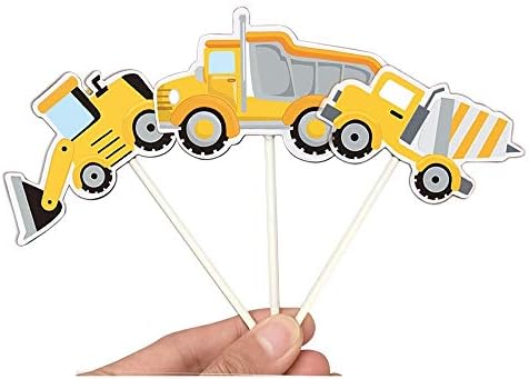 ALISSAR 35-Pack Non-Edible Cupcake Toppers