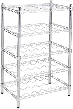 IPPEL 4-Tier Wine Rack for 24 Bottles