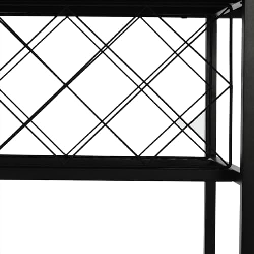Freestanding Wine Rack with 3-Tier Design Brown
