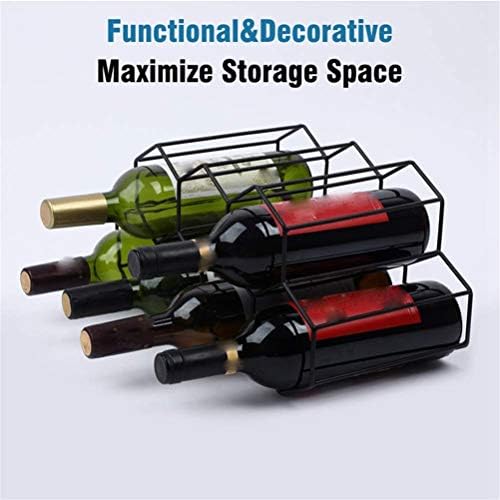 MaGiLL 7 Bottle Freestanding Wine Rack
