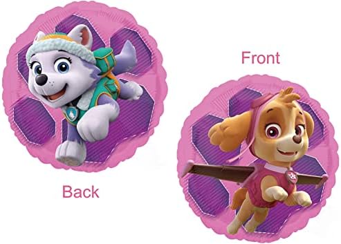 Skye and Everest 3rd Birthday Balloon Bouquet 5ct