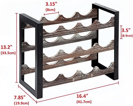 JACKCUBE Design 3 Tier Freestanding Wine Rack