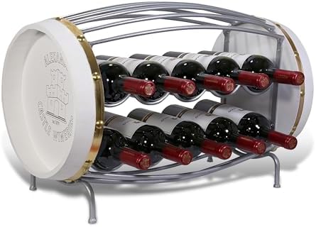 CoTa Global Napoleon Metal Wine Rack for 10 Bottles