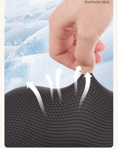Yuhuru Car Neck Pillow 2Packs Light Grey