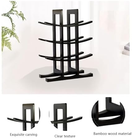 OXOAMP 4-Tier Freestanding Wine Rack Cabinet