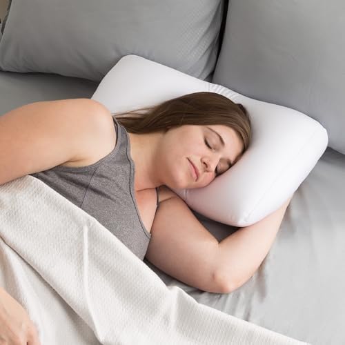 Lavish Home Microbead Pillow - White