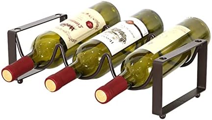 GANYKQ Freestanding Stackable Wine Rack