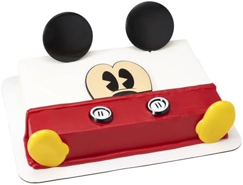DecoSet Disney Mickey Mouse Cake Topper Set
