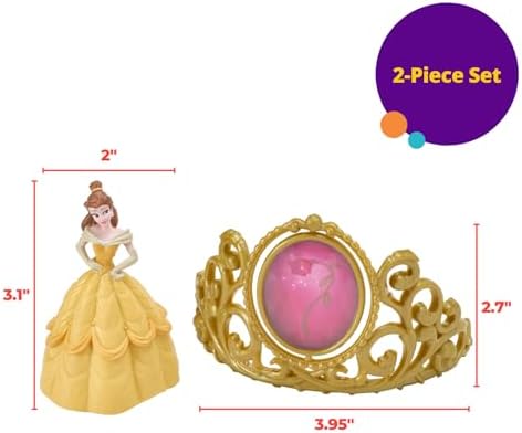 DecoSet Disney Princess Belle Cake Topper 2-Piece Set