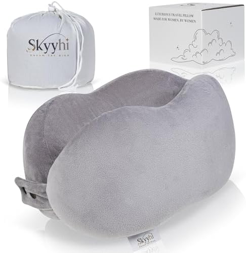 Skyyhi Womens Fitted Neck Pillow for Travel