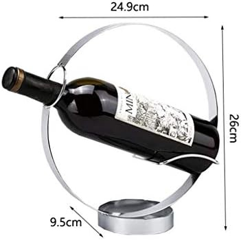 Stainless Steel Wine Rack for Home Decor