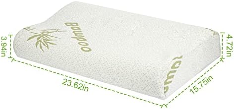 iMounTEK Bamboo Rayon Memory Foam Neck Support Pillow 1