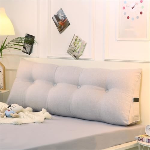 Fashion Headboard Pillow Wedge with Metal Zipper