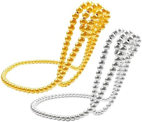 Creative Pearl Necklace Wine Rack Freestanding