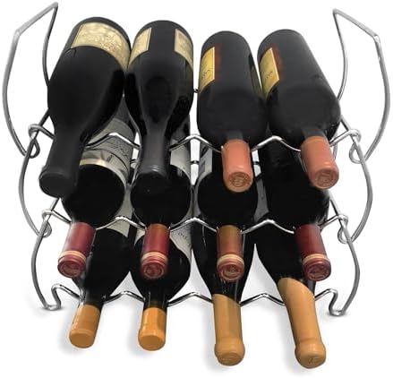 Lilys Home 12-Bottle Tabletop Wine Rack