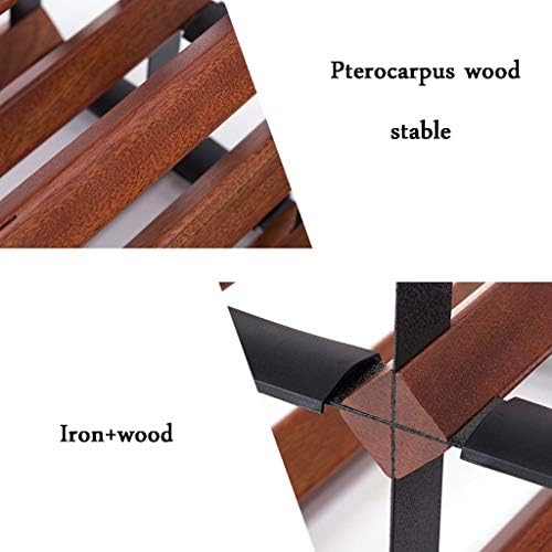 4 Tier Wooden Wine Rack for 24 Bottles Freestanding