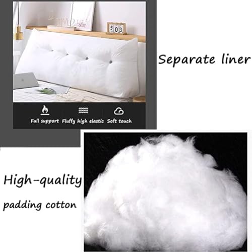 Triangular Headboard Pillow with Velvet Cover