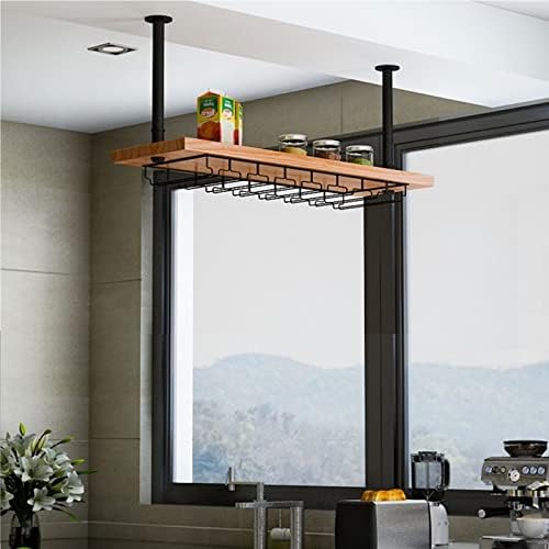KOHARA Wall-Mounted Wine Rack with Floating Shelves 1