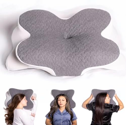 Poufy Cervical Pillow for Neck and Shoulder Support