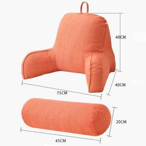 TIST Reading Pillow with Arms and Side Pockets