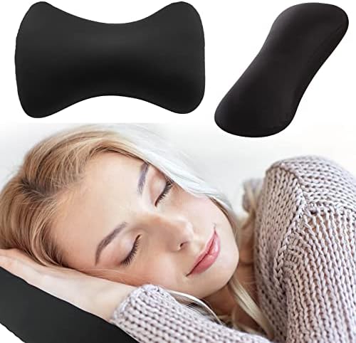 KELINFONG Microbead Travel Pillow 15x8 Inch for Neck Support