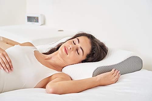 ComfyCozy Luxury Memory Foam Pillow with Silk Eye Mask