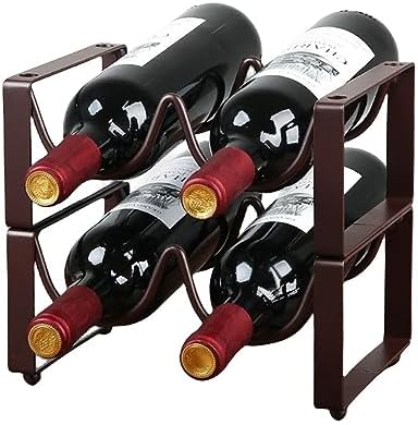 Zyqixluk Iron Stacking Wine Rack A2
