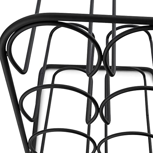 Compactor 6 Bottle Wine Rack Black 20x215x335 cm